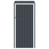 vidaXL Abri de jardin Anthracite 87x98x159 cm Acier galvanisé