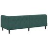 vidaXL Cadre de lit d'angle Vert foncé 80 x 200 cm Velours