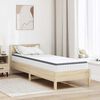 vidaXL Matelas Blanc et Gris 80 x 200 cm Printemps Bonell