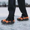 vidaXL Crampons pour chaussures avec 10 pointes Orange S