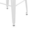 vidaXL Ensemble de bar 5 pcs Blanc
