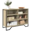 vidaXL Buffet ch&ecirc;ne sonoma 101x35,5x74,5 cm bois d'ing&eacute;nierie
