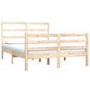 vidaXL Cadre de lit sans matelas bois de pin massif 120x190 cm