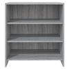 vidaXL Buffet Sonoma gris 70x40,5x75 cm Bois d'ingénierie