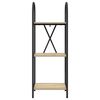 vidaXL &Eacute;tag&egrave;re Ch&ecirc;ne Sonoma 40 x 30 x 109 cm Bois d'ing&eacute;nierie