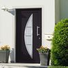 vidaXL Porte d'entr&eacute;e Anthracite 98x190 cm