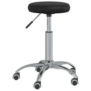 vidaXL Chaise de salle &agrave; manger Noir Similicuir