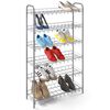 Metaltex &Eacute;tag&egrave;re &agrave; chaussures &agrave; 6 niveaux Shoe 6 Gris argent&eacute;