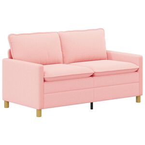 vidaXL Canap&eacute; Rose 156 x 81 x 87,5 cm Tissu