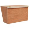 vidaXL Mangeoire &agrave; foin pour lapins 37x18,5x23 cm bois massif sapin