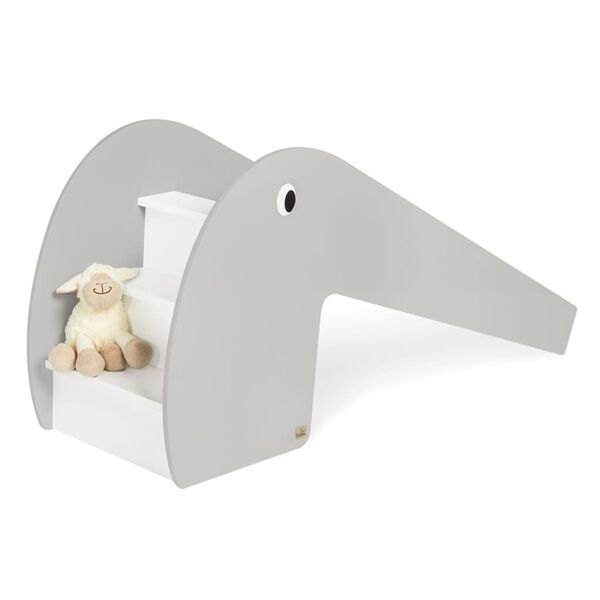 Pinolino Toboggan d'intérieur Lotta Blanc et gris