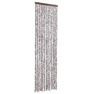vidaXL Moustiquaire Marron et beige 56x200 cm Chenille