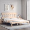 vidaXL Cadre de lit sans matelas 160x200 cm bois massif de pin