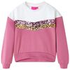 Sweatshirt pour enfants framboise 128