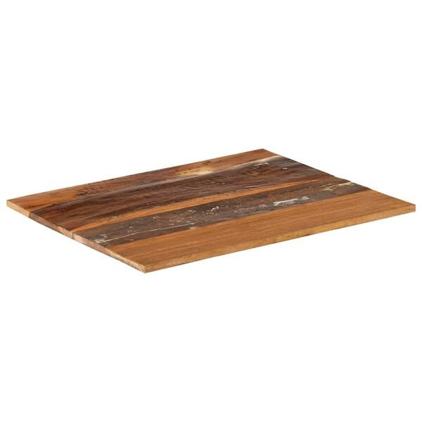 vidaXL Dessus de table rectangulaire 60x70 cm 15-16 mm Bois récupéré