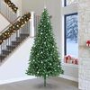 vidaXL Sapin de No&euml;l artificiel Vert 300 cm PVC, m&eacute;tal et plastique