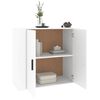 vidaXL Buffet Blanc 80x33x70 cm Bois d'ing&eacute;nierie