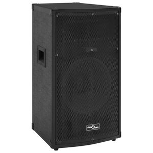 vidaXL Haut-parleur sc&egrave;ne Hifi passif professionnel 150W 37x37x64 cm