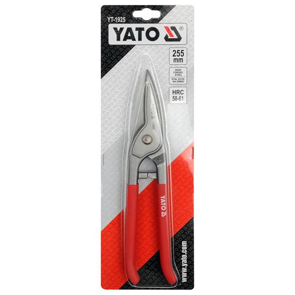 YATO Cisaille fa&ccedil;on Berlin droite 255 mm Rouge