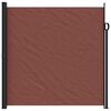vidaXL Auvent latéral rétractable marron 200x500 cm