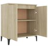 vidaXL Buffet chêne sonoma 60x35x70 cm bois d'ingénierie