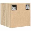 vidaXL Meubles TV muraux 4 pcs Chêne sonoma 30,5x30x30 cm