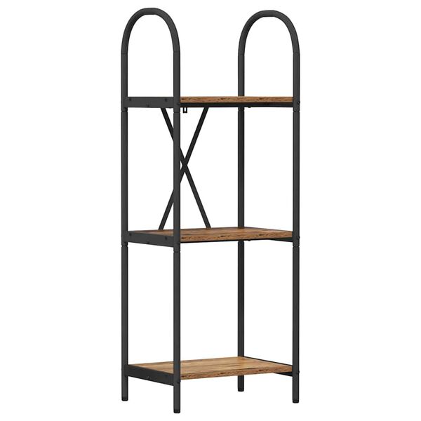 vidaXL &Eacute;tag&egrave;re Bois ancien 40 x 30 x 109 cm Bois d'ing&eacute;nierie
