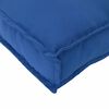 vidaXL Coussin Bleu royal 60 x 40 x 12 cm Tissu Oxford