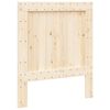 vidaXL T&ecirc;te de lit 80x104 cm bois massif de pin