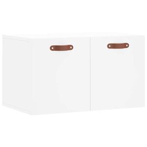 vidaXL Armoire murale Blanc 60x36,5x35 cm Bois d'ing&eacute;nierie