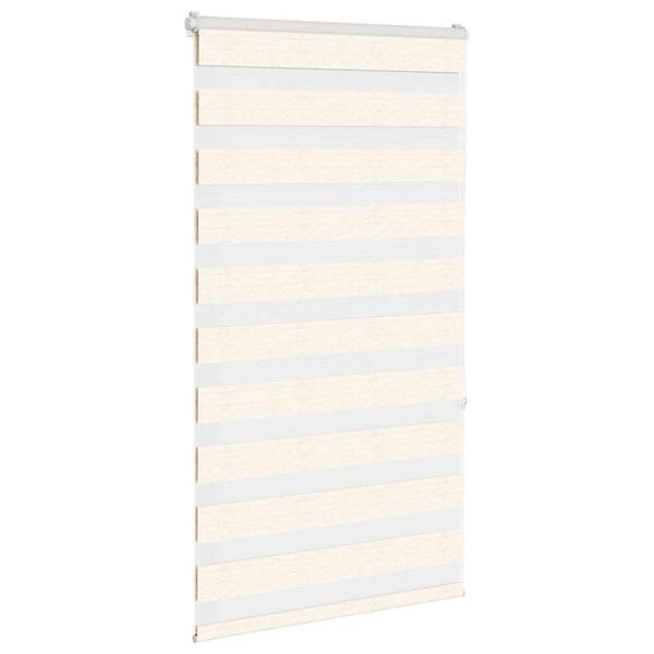 vidaXL Store z&egrave;bre beige marbr&eacute; largeur du tissu 65,9 cm polyester