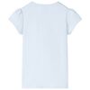 T-shirt pour enfants bleu clair 128
