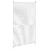 vidaXL Store pliss&eacute; 70x125 cm Blanc