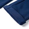 Pantalons pour enfants avec cordon de serrage bleu marine 128