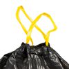 vidaXL Sacs poubelles avec cordons 150 pcs noir 240 L
