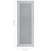 vidaXL Tapis BCF Gris avec motif 60x150 cm