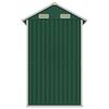 vidaXL Abri de jardin vert 192x152,5x237 cm acier galvanis&eacute;