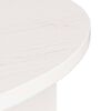 vidaXL Table basse 2 pcs Blanc Bois massif en pin