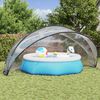 vidaXL D&ocirc;me de piscine Transparent 546 x 516 x 250 cm PVC