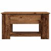 vidaXL Table basse vieux bois 79x49x41 cm bois d'ingénierie