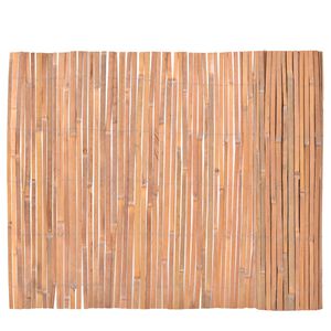 vidaXL Cl&ocirc;ture en bambou 100 x 400 cm