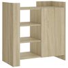 vidaXL Buffet ch&ecirc;ne sonoma 73,5x35x75 cm bois d'ing&eacute;nierie