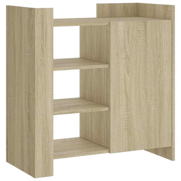 vidaXL Buffet ch&ecirc;ne sonoma 73,5x35x75 cm bois d'ing&eacute;nierie