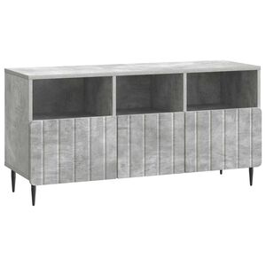 vidaXL Meuble TV Gris b&eacute;ton 102 x 34,5 x 50 cm Bois d'ing&eacute;nierie