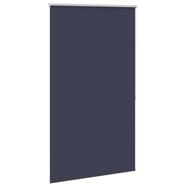 vidaXL Store enrouleur occultant 84,4 x 175 cm, largeur du tissu 80 cm, couleur marine