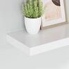 vidaXL &Eacute;tag&egrave;res murales flottantes 4 pcs blanc 40x23x3,8 cm MDF
