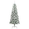 vidaXL Sapin de No&euml;l Artificiel &agrave; Branches Articul&eacute;es 210 cm