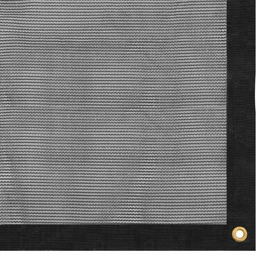 vidaXL Filet de conteneur PEHD 3,5 x 7 m Noir