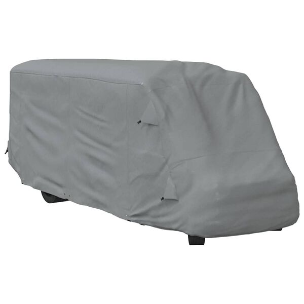 vidaXL Housses de camping-car gris 730x235x275 cm tissu non tiss&eacute;