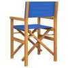 vidaXL Chaises de metteur en sc&egrave;ne pliantes lot de 2 Bois teck massif